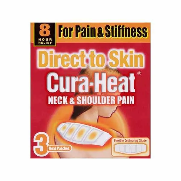 Cura-Heat Back & Shoulder Pain Value Pack 7