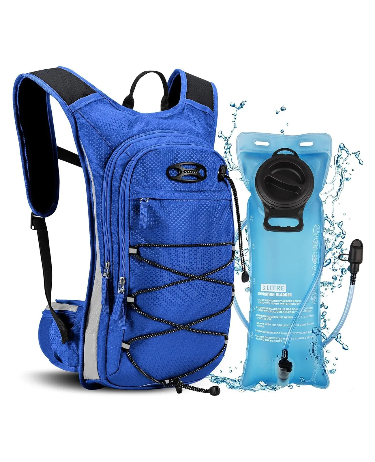 CVLIFE 3L Insulated Hydration Backpacks with Water Bladder