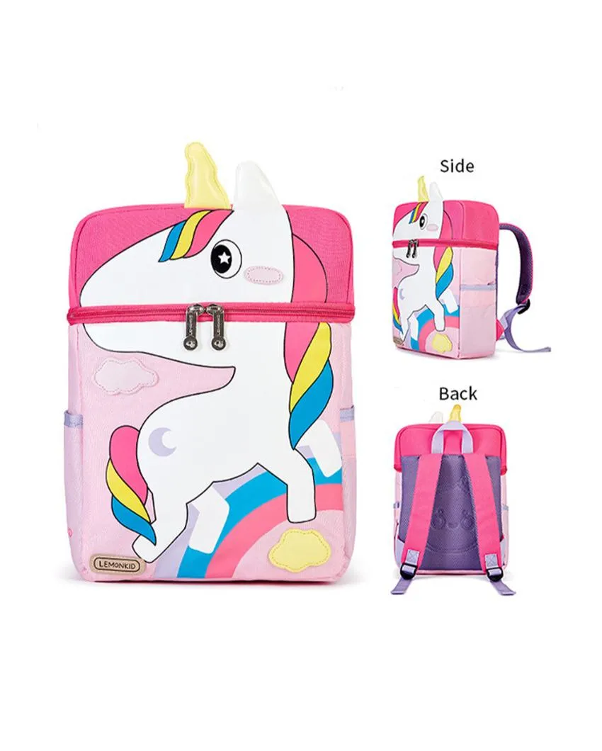 Daisy The Yellow Horn Unicorn Kid's Backpack