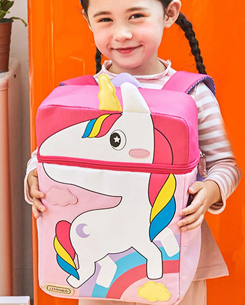 Daisy The Yellow Horn Unicorn Kid's Backpack