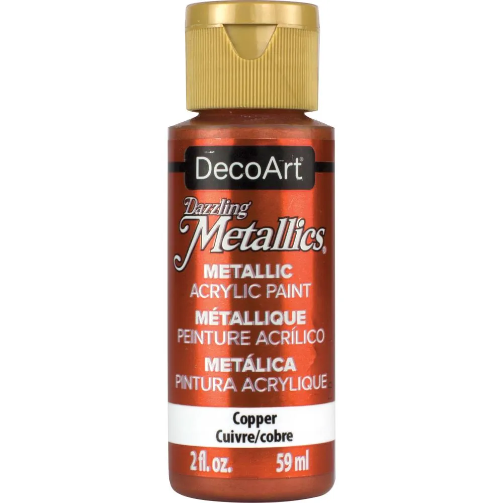 Deco Art - Dazzling Metallics Acrylic Paint 2oz - Copper