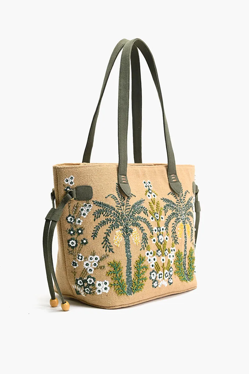 Desert Oasis Drawstring Tote