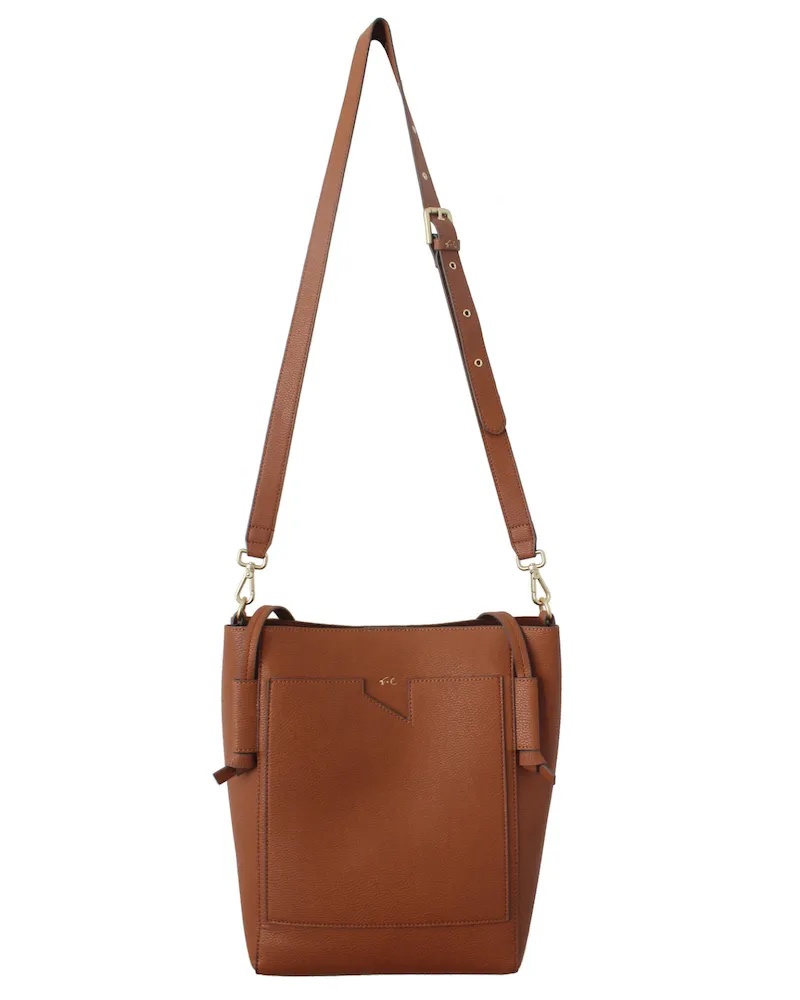 Diane Tote in Cognac