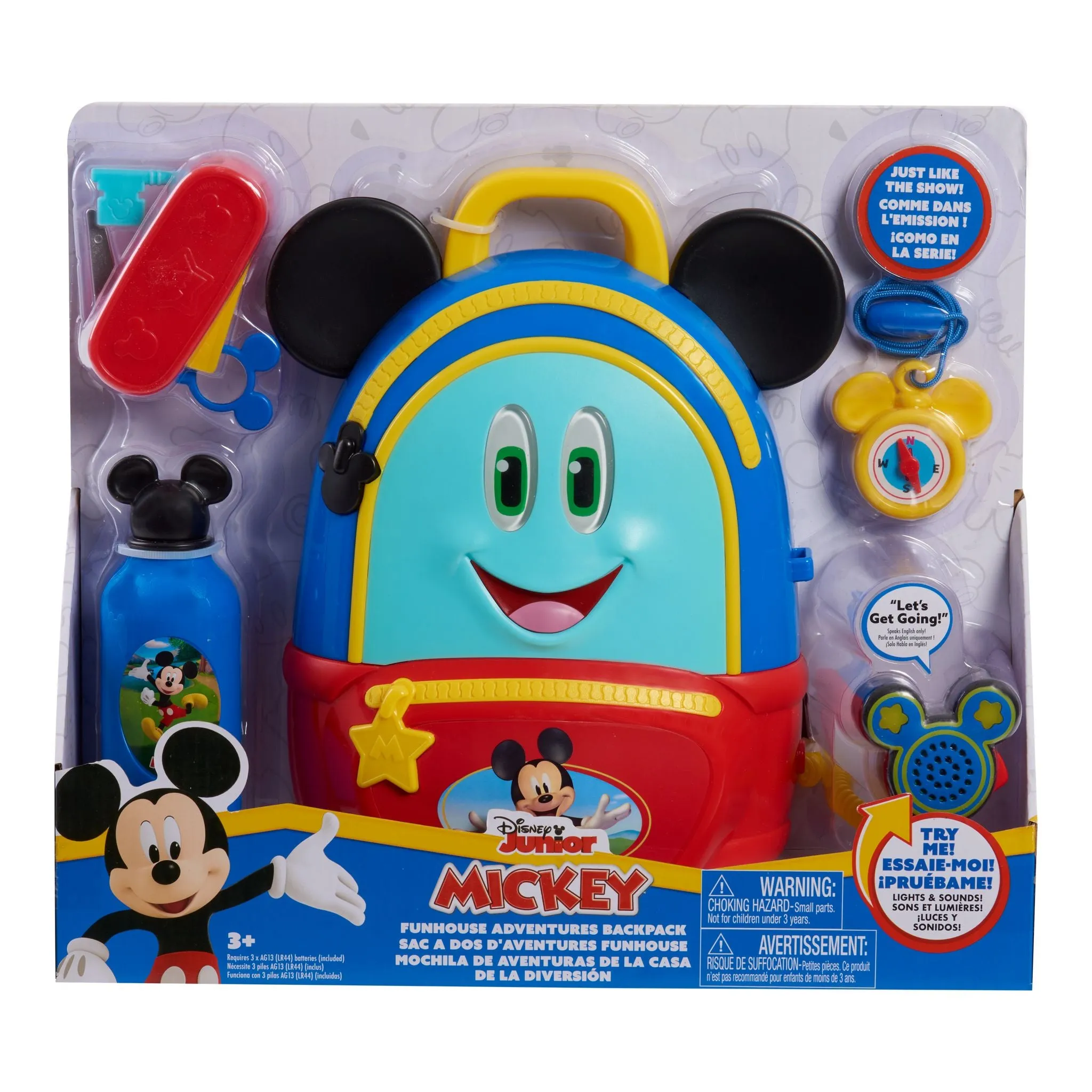 Disney Junior Mickey Mouse Funhouse Adventures Backpack