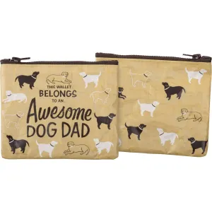 Dog Dad Zip Wallet