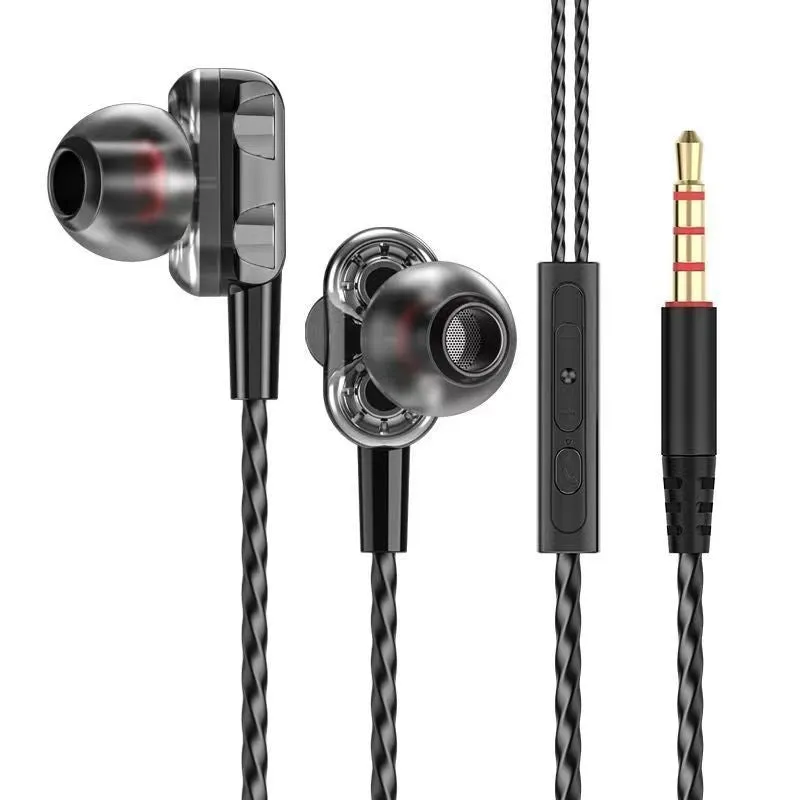 Double Moving Coil In-ear Headphones Player