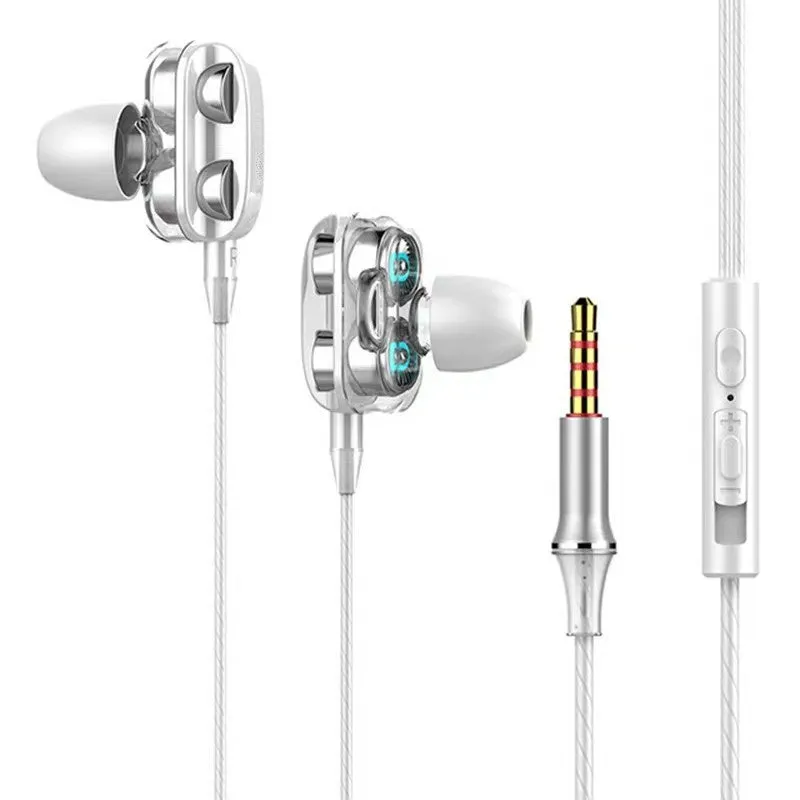 Double Moving Coil In-ear Headphones Player