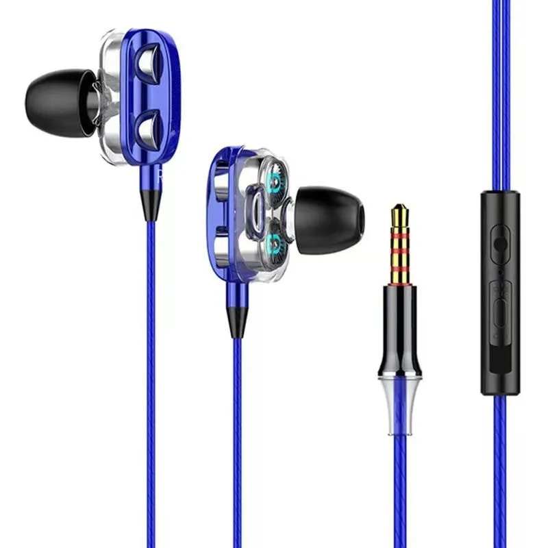 Double Moving Coil In-ear Headphones Player