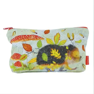 Emma Ball Hedgehog Zipped Pouch