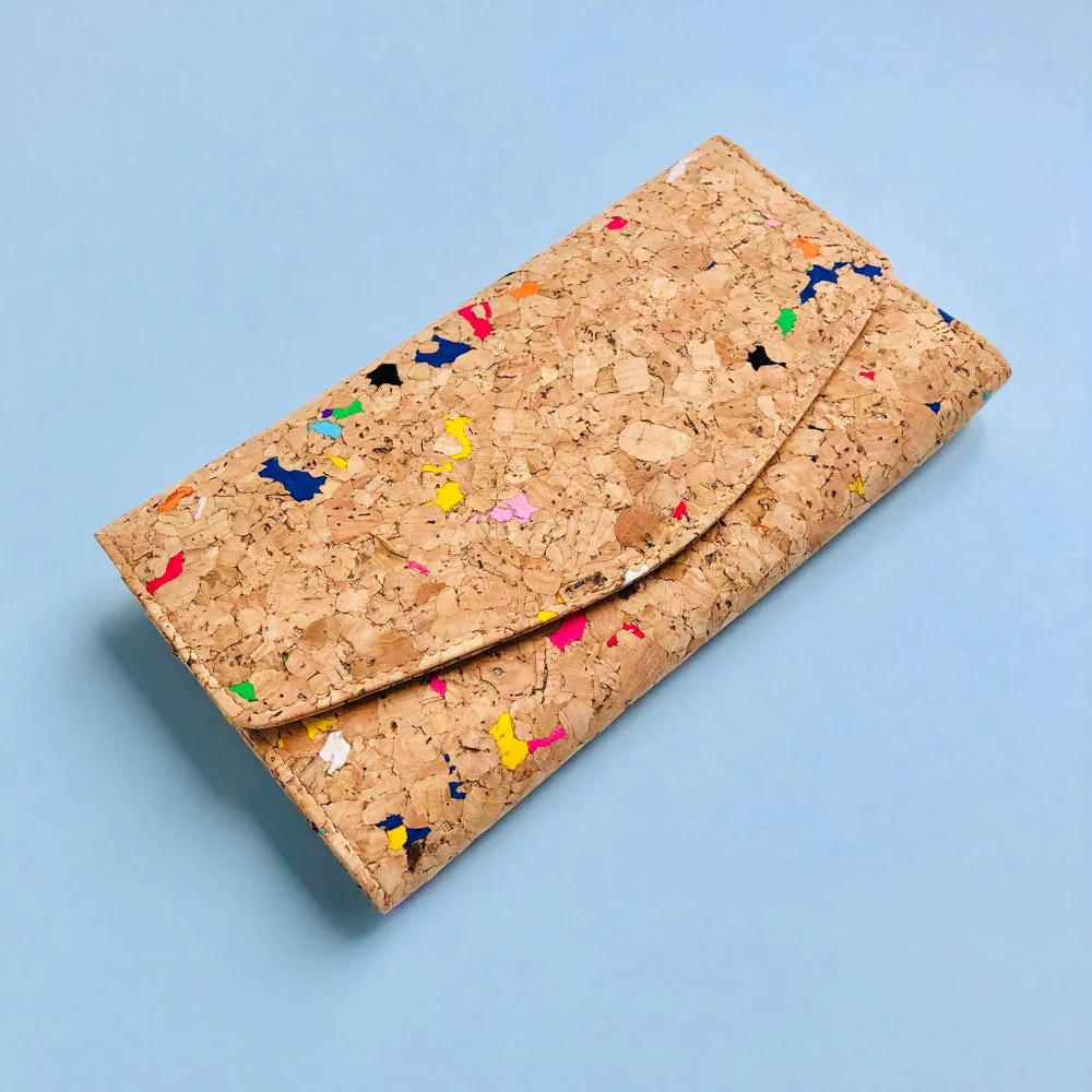 Emma Cork Wallet in Vivid