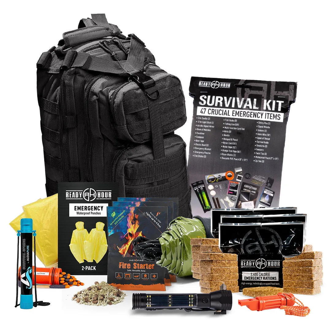 Essential Go Bag for Emergencies, Survival, Camping & More