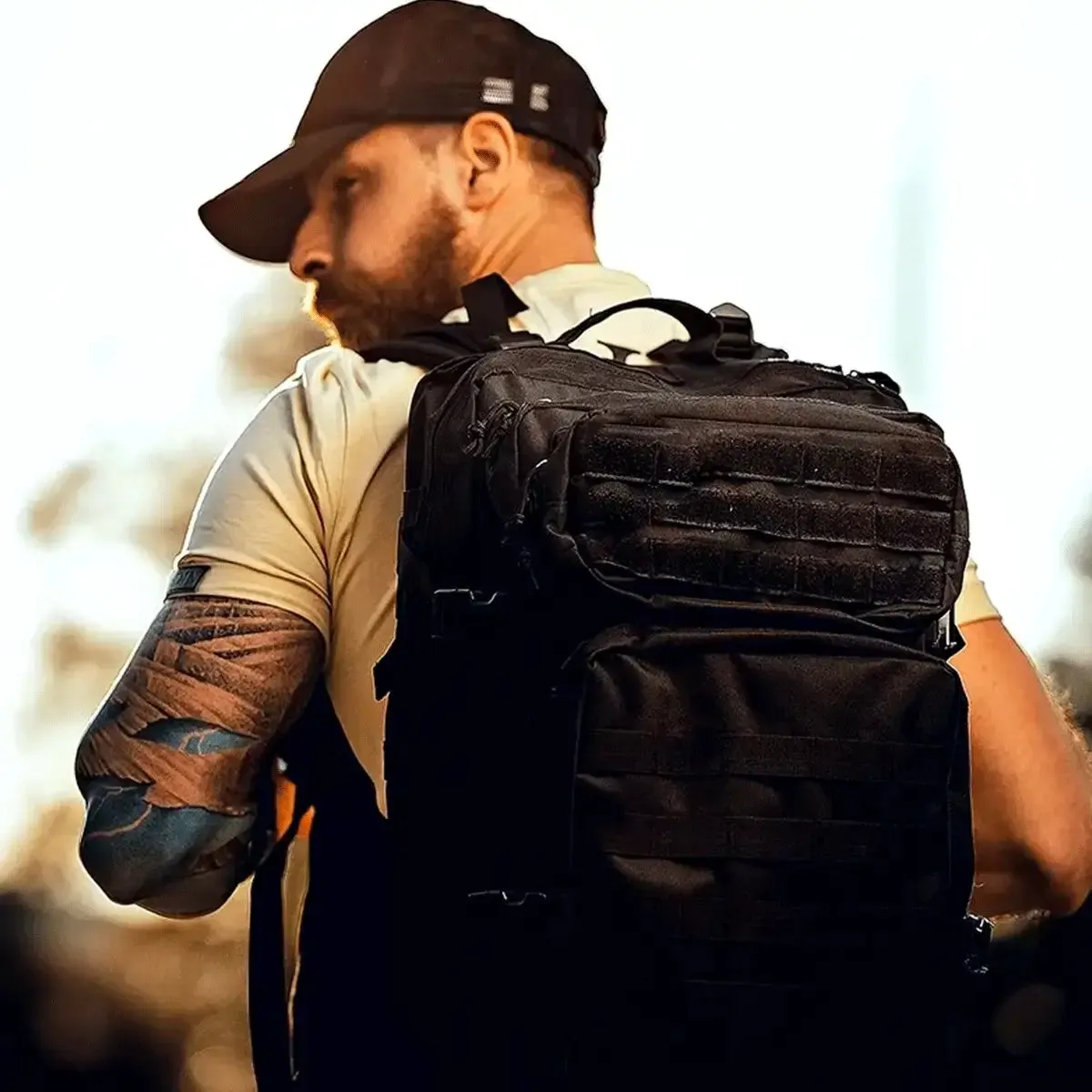 Exodus® Military Tactical Backpack (  Free Velcro Patch with the England Flag)