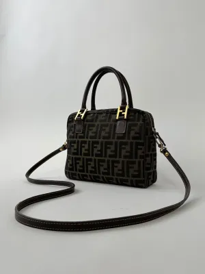 Fendi Zucca Monogram Crossbody Bag