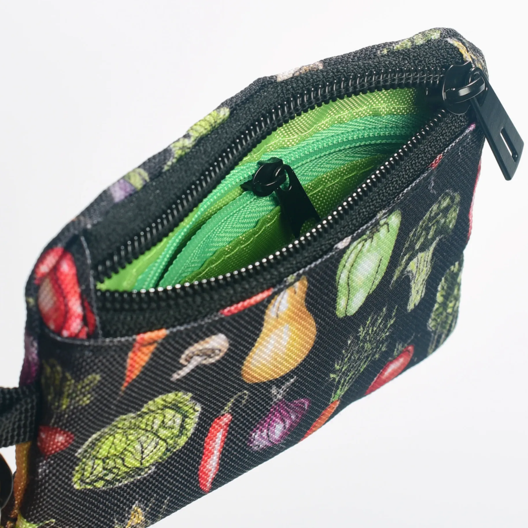 Fresh Veggies Clip Wallet