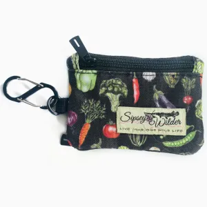 Fresh Veggies Clip Wallet