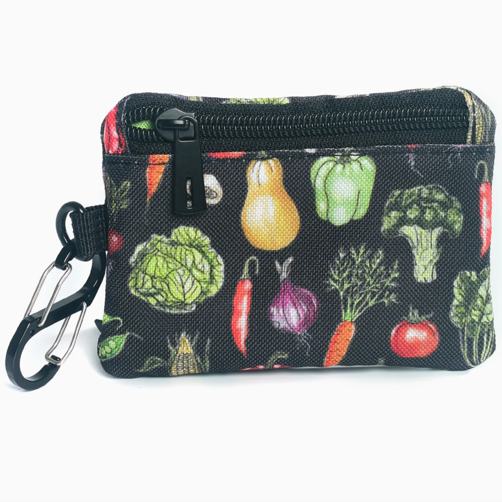 Fresh Veggies Clip Wallet