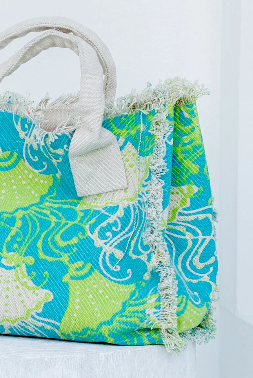 Frilly Fish Beach Bag