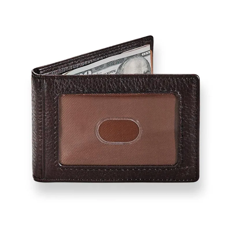 Front Pocket Privacy Bifold Wallet with Money Clip