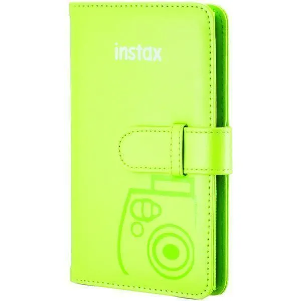 FUJIFILM 600018326 Instax Wallet Album (Lime Green)