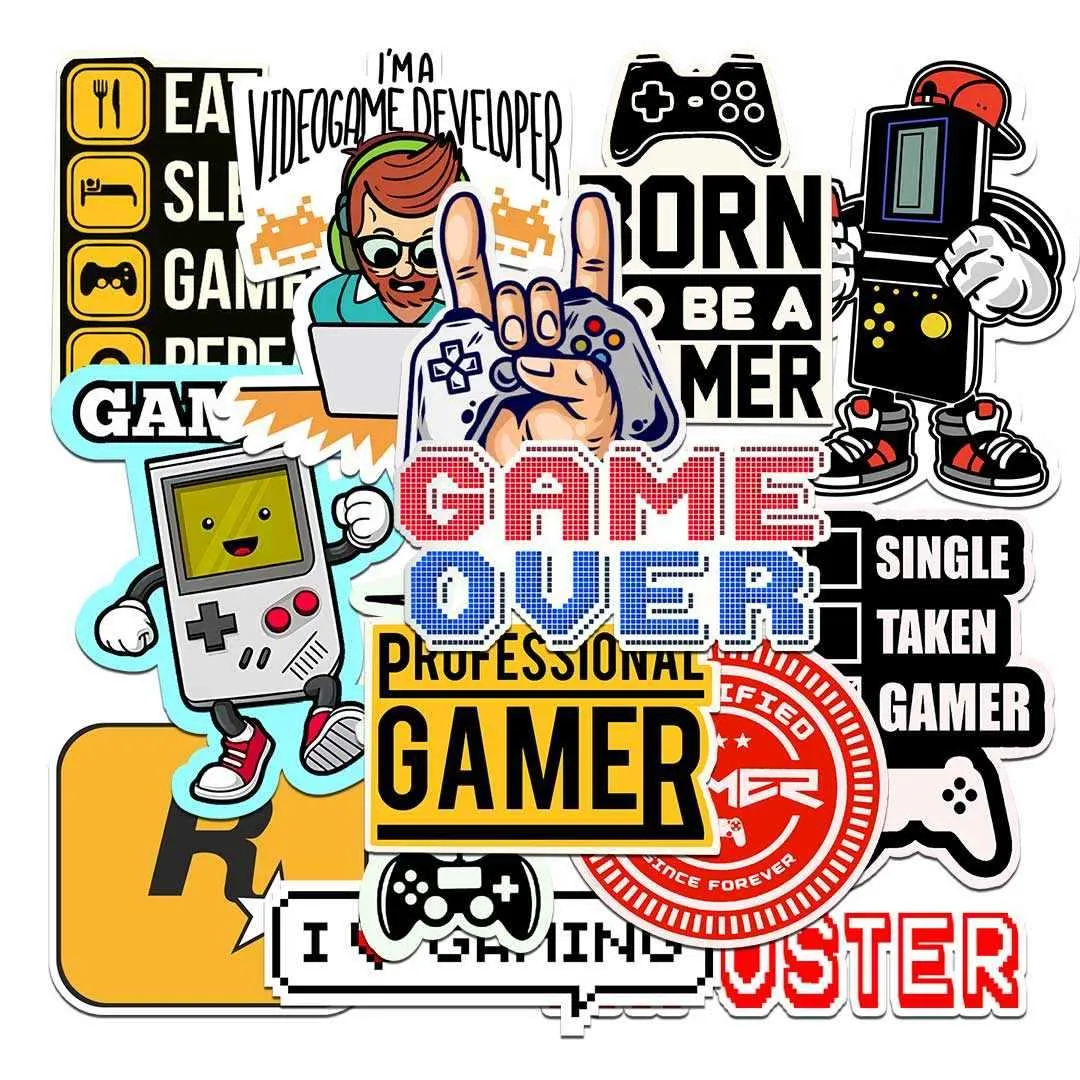 Gamer Sticker Pack [15 Sticker]