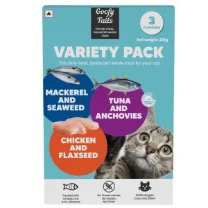 Goofy Tails Wet Cat Food & Kitten Food - Variety Pack