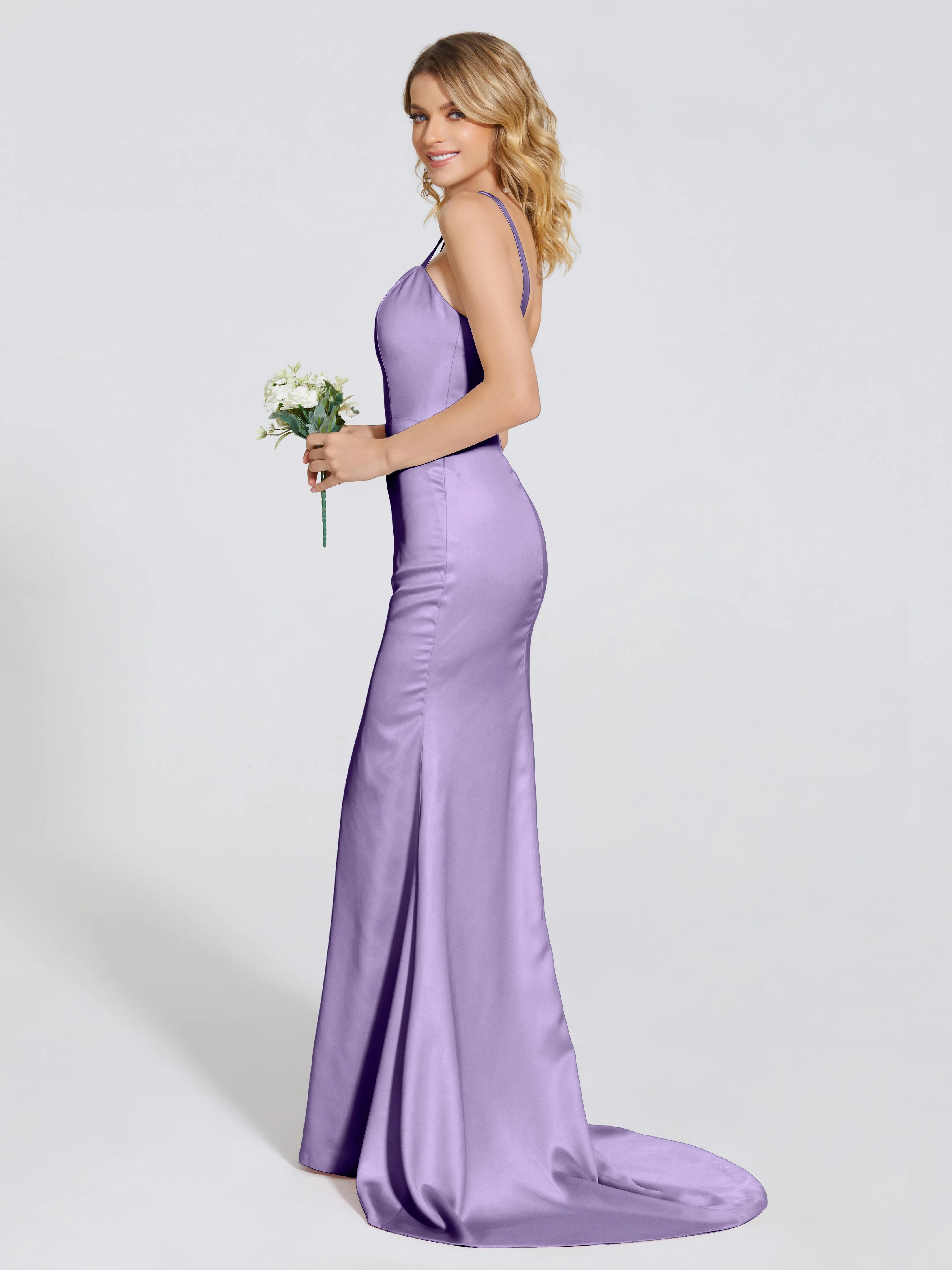 Gorgeous Soft Satin Party Dresses