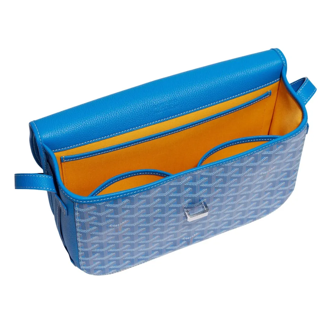 GOYARD BELVEDERE BAG SKY BLUE