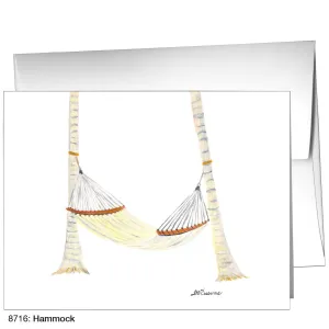 Hammock, Greeting Card (8716)