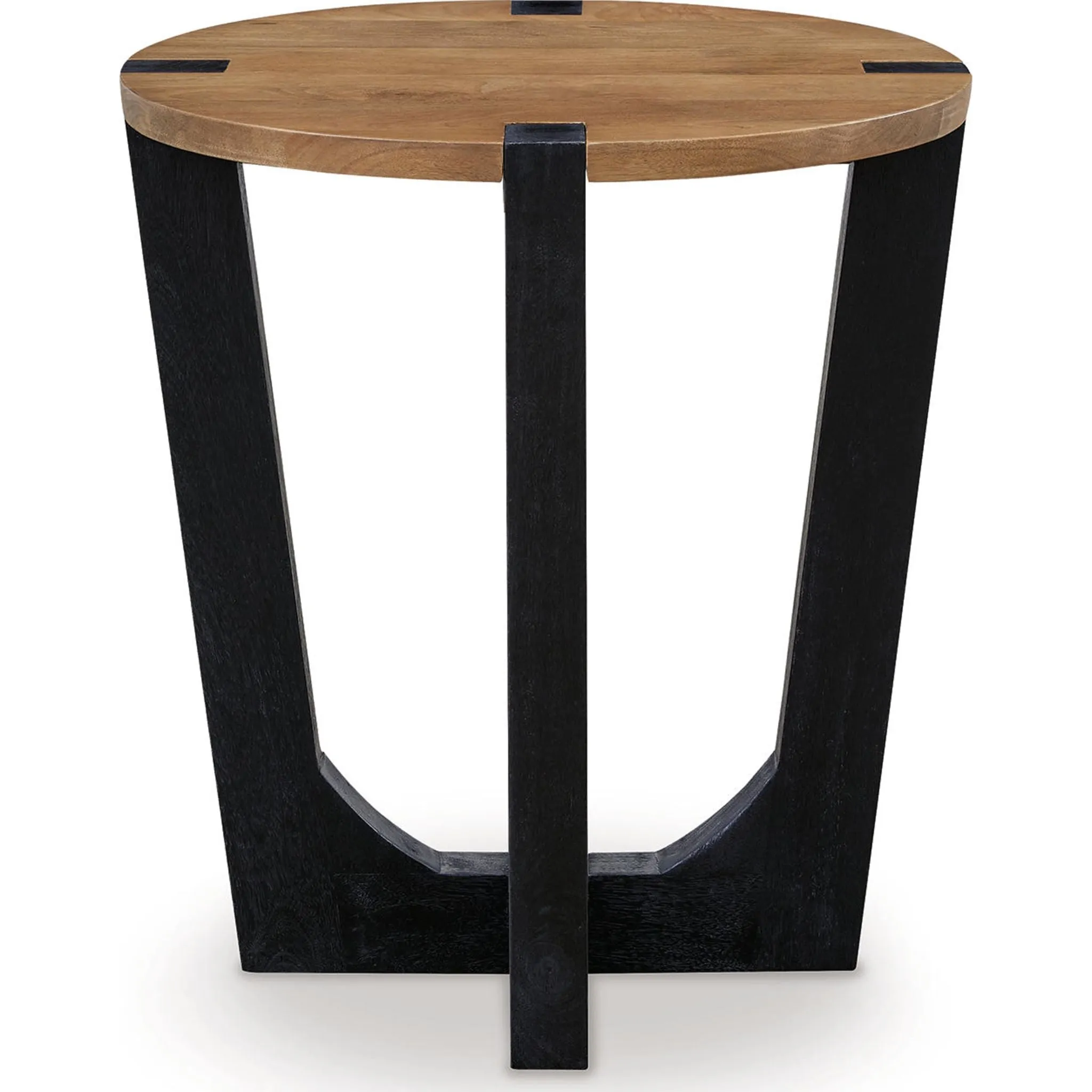 Hanneforth End Table - Brown/Black