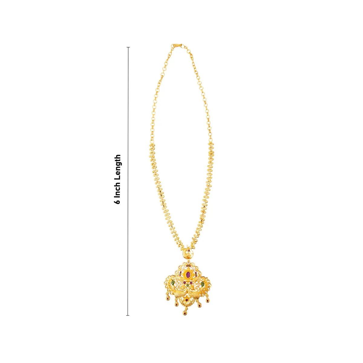 Haram - 6 Inches | Gold Polish Jewellery/ Necklace for Women/ 40 Gms Approx