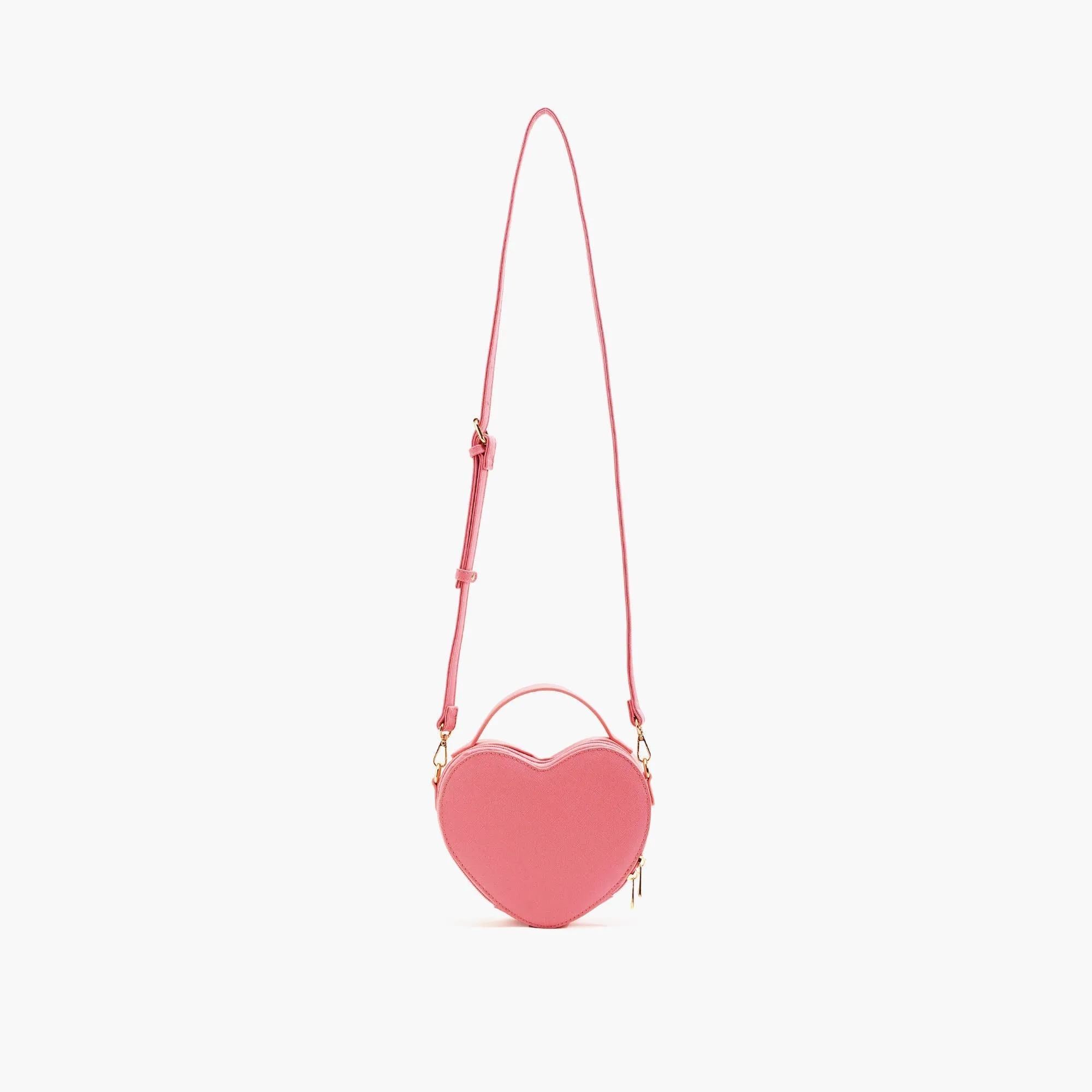 Heart Breaker Crossbody Purse: Pink