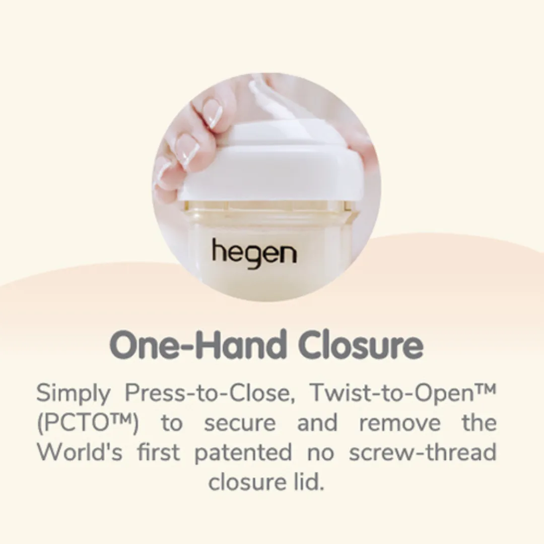 Hegen PCTO™ 240ml/8oz Breast Milk Storage PPSU (2-pack)