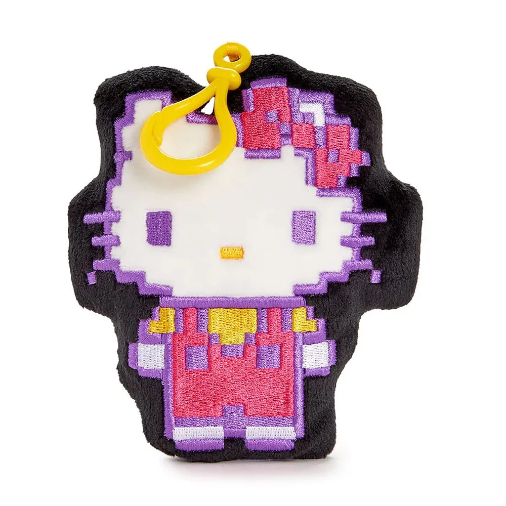 Hello Kitty Pixel Squeezable Mascot Clip On