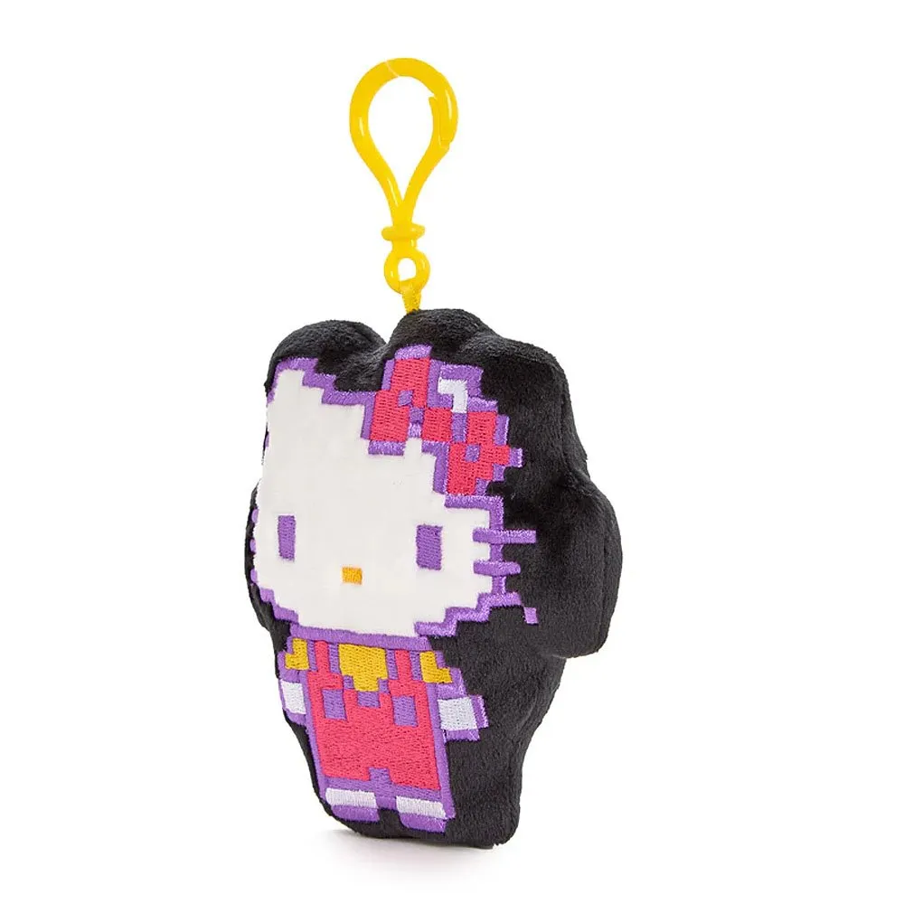 Hello Kitty Pixel Squeezable Mascot Clip On