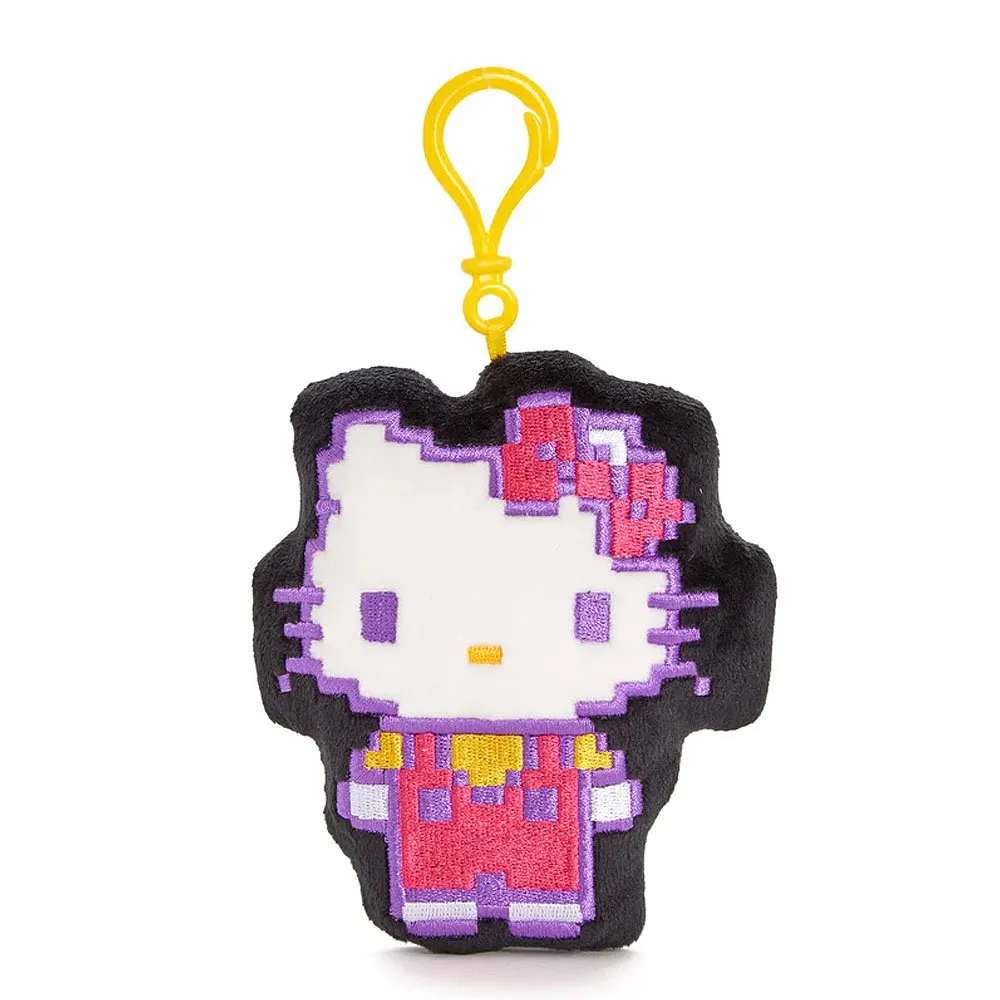 Hello Kitty Pixel Squeezable Mascot Clip On