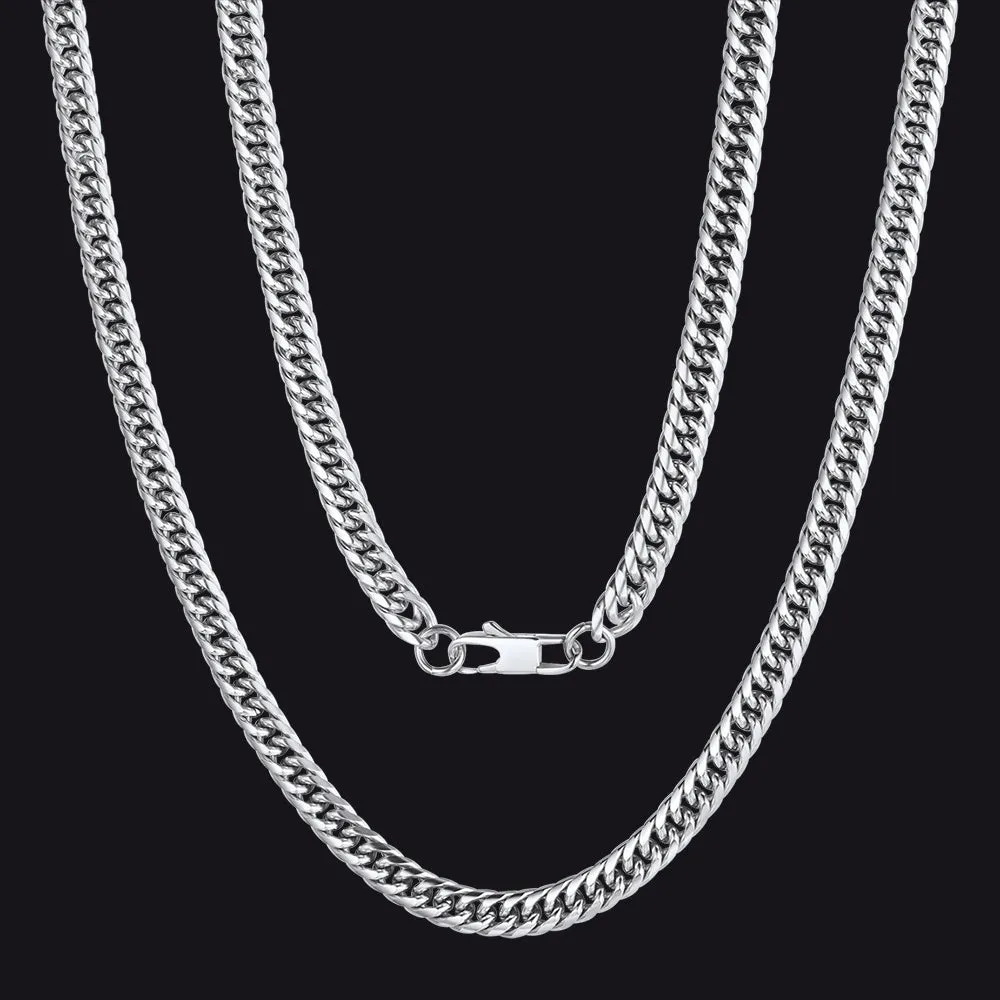 Hip Hop Cuban Chain Necklace for Men Boys