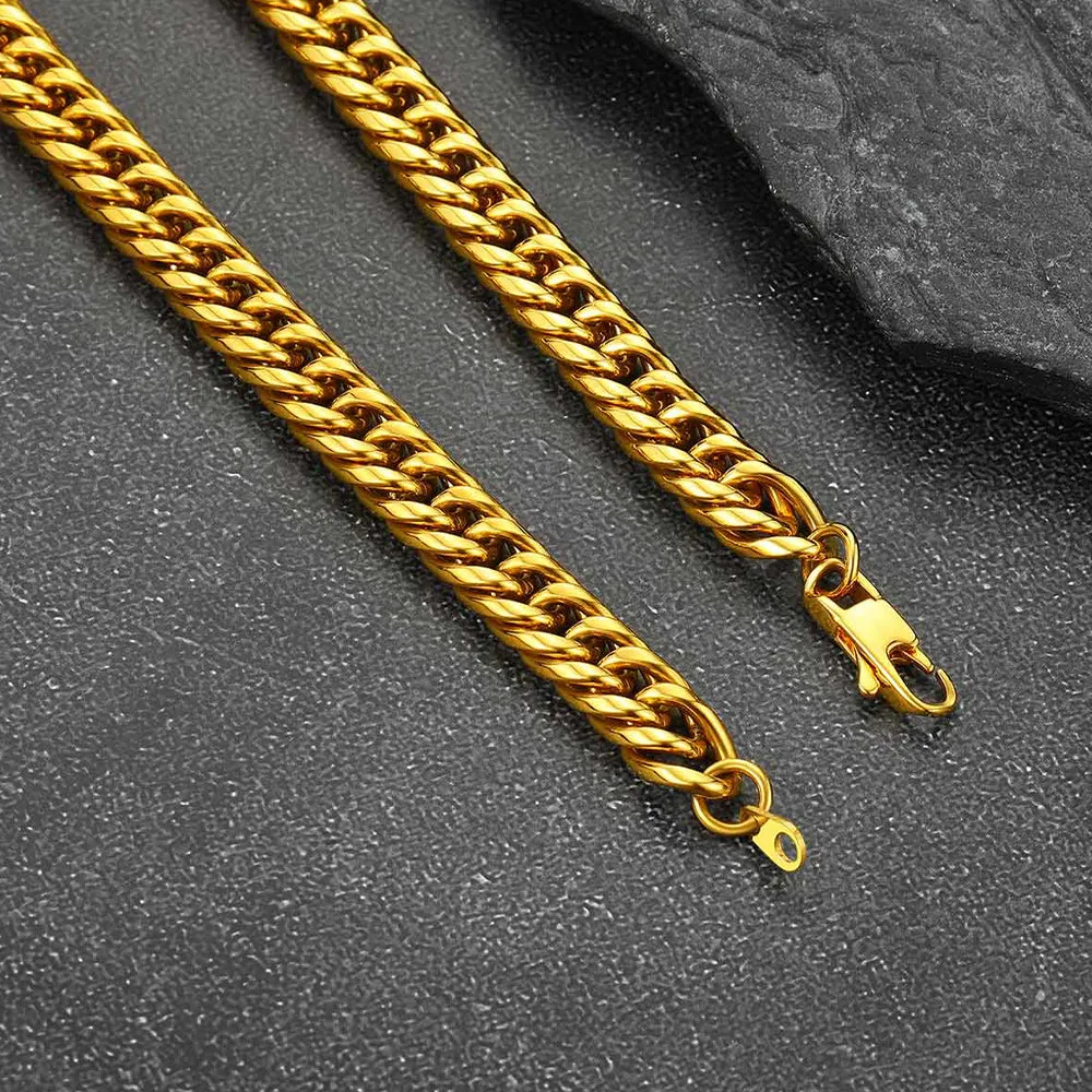 Hip Hop Cuban Chain Necklace for Men Boys