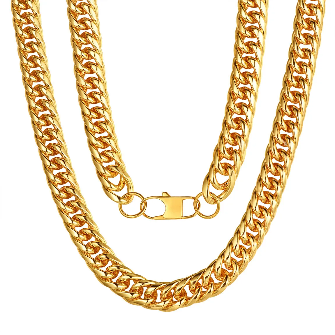 Hip Hop Cuban Chain Necklace for Men Boys