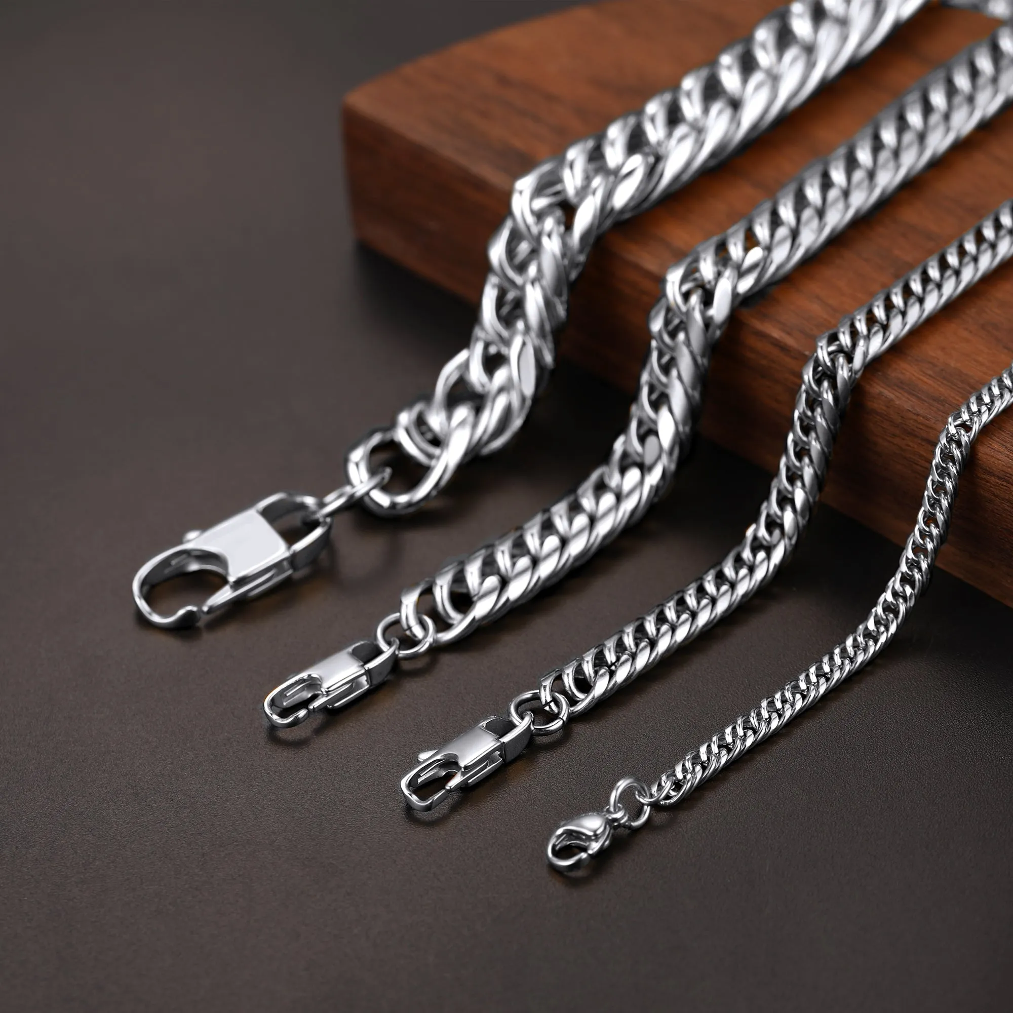 Hip Hop Cuban Chain Necklace for Men Boys