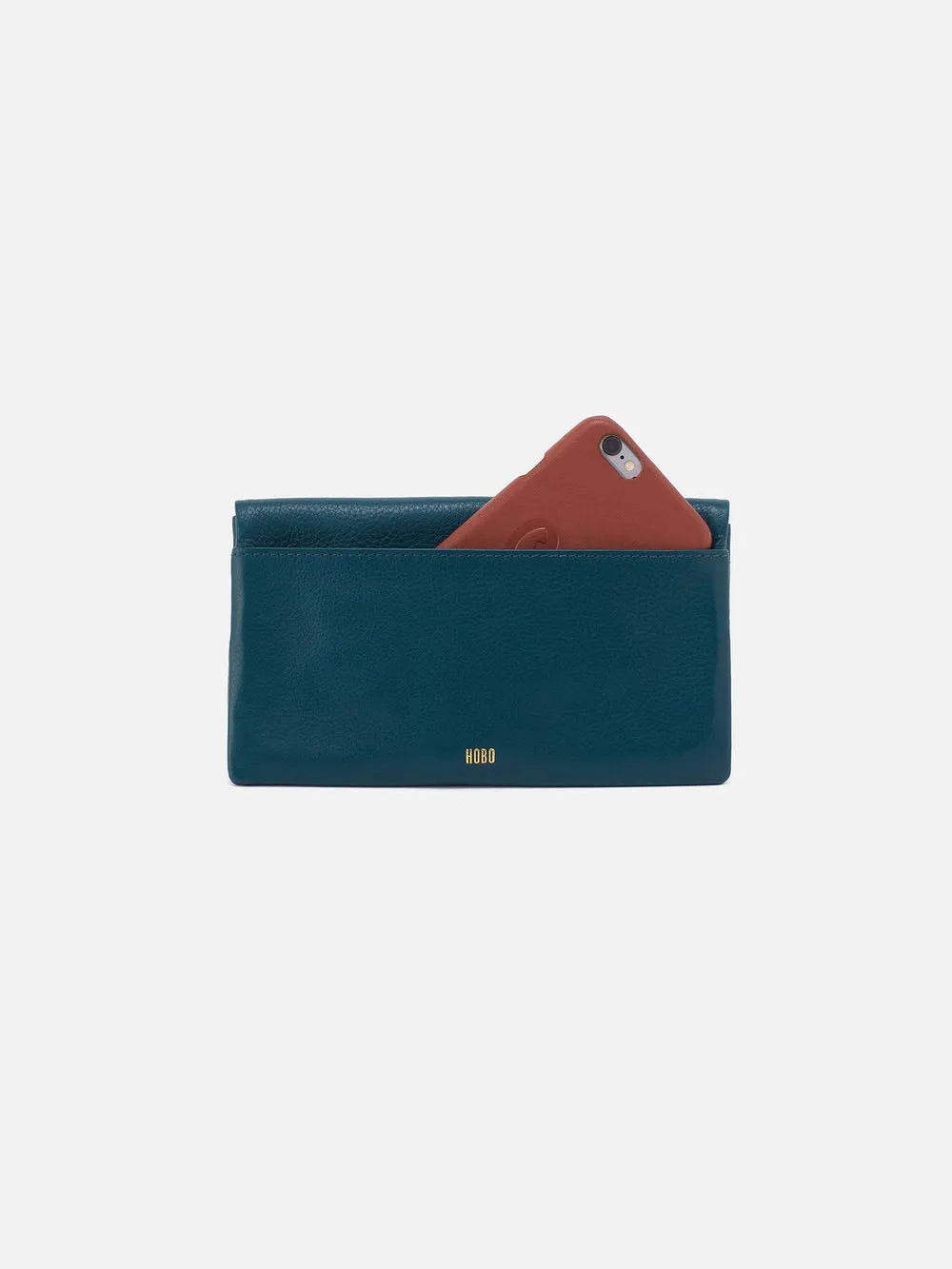 HOBO Lumen Wallet: Pebbled Leather