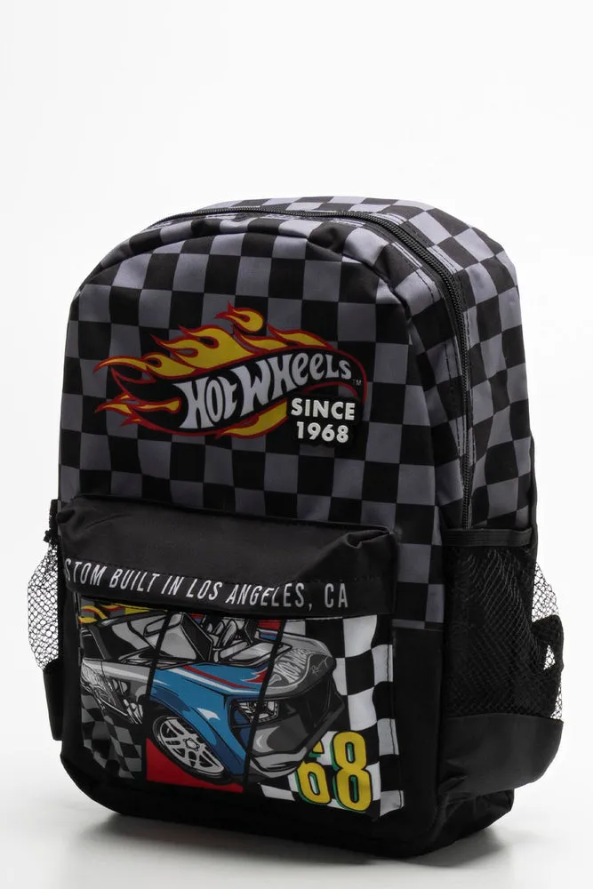 Hot Wheels Backpack Black