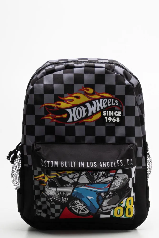 Hot Wheels Backpack Black