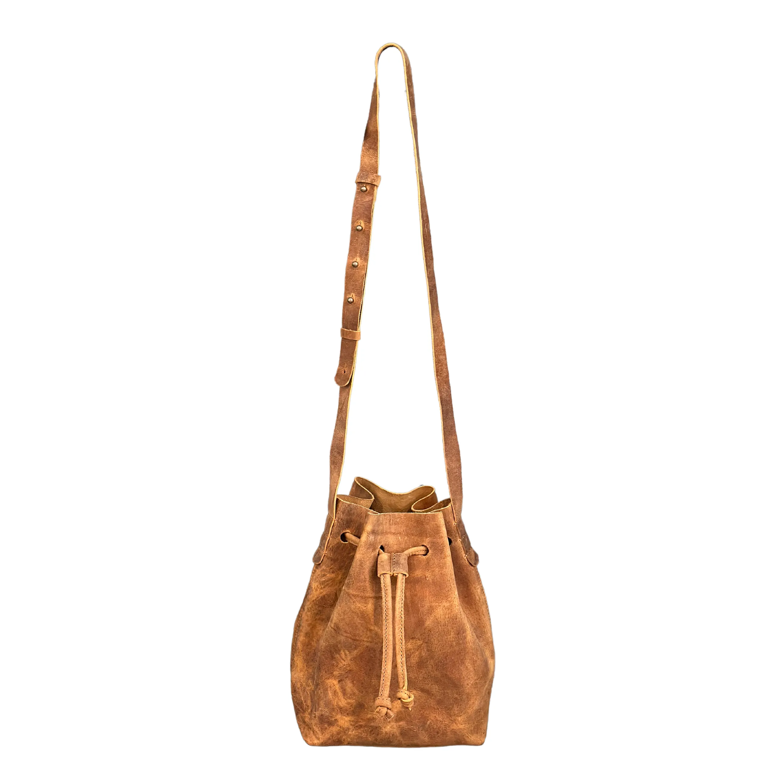 Isla Bucket Bag - Camel