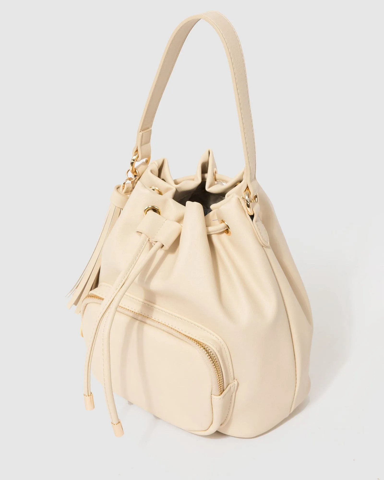 Ivory Phillipa Bucket Bag