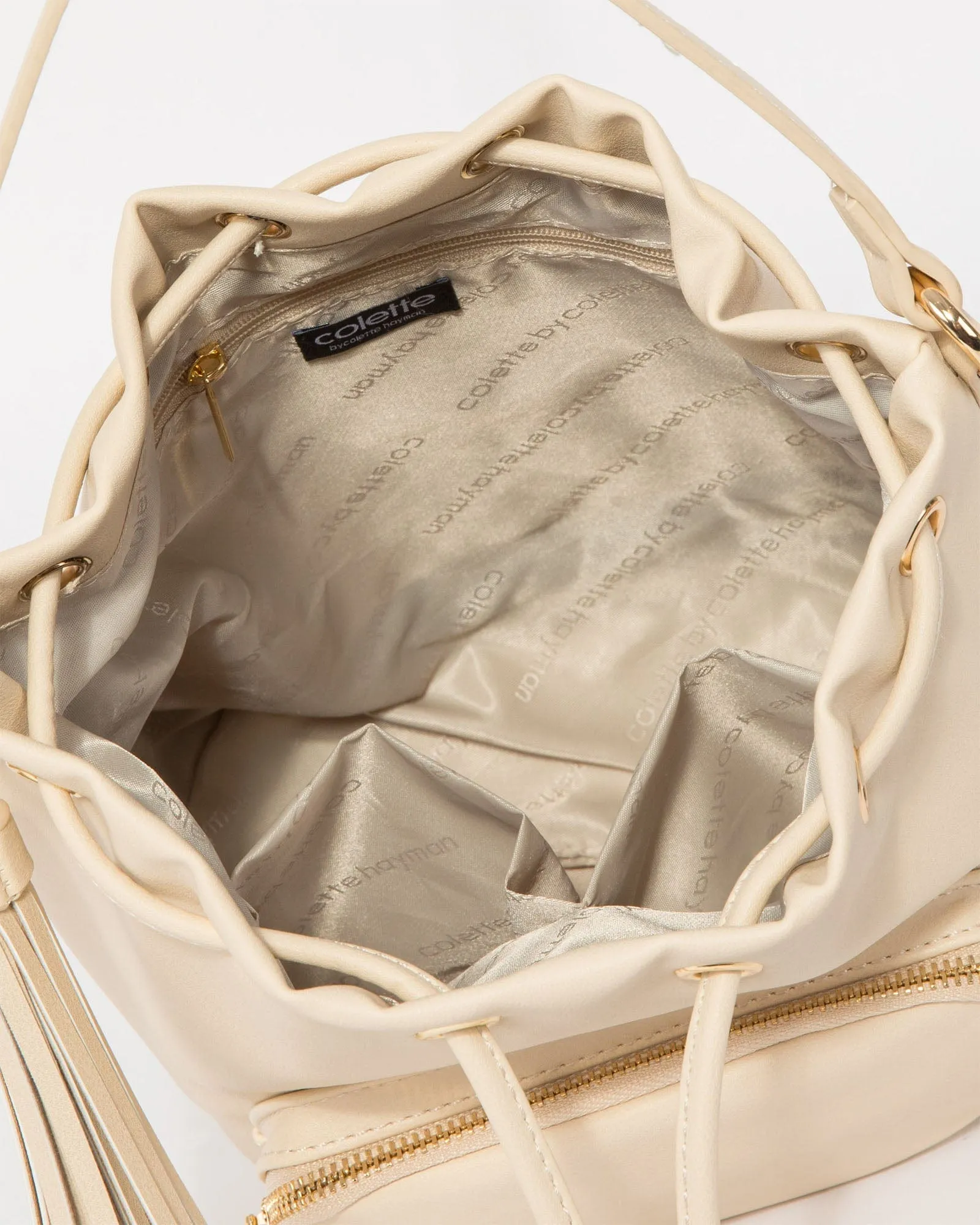 Ivory Phillipa Bucket Bag