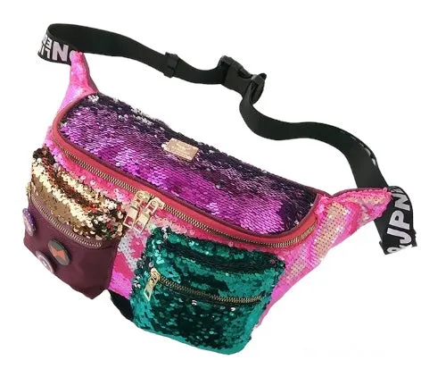 Jumbo Sequin Fanny Pack