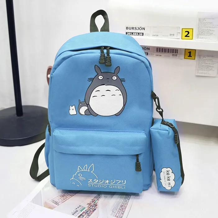 Kawaii Totoro Canvas Backpack AD100051