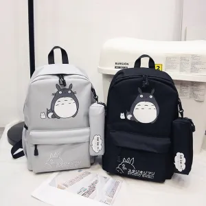 Kawaii Totoro Canvas Backpack AD100051