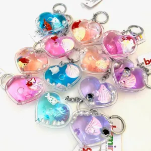 Key Chain | Heart Shape Sea Life | BC MINI