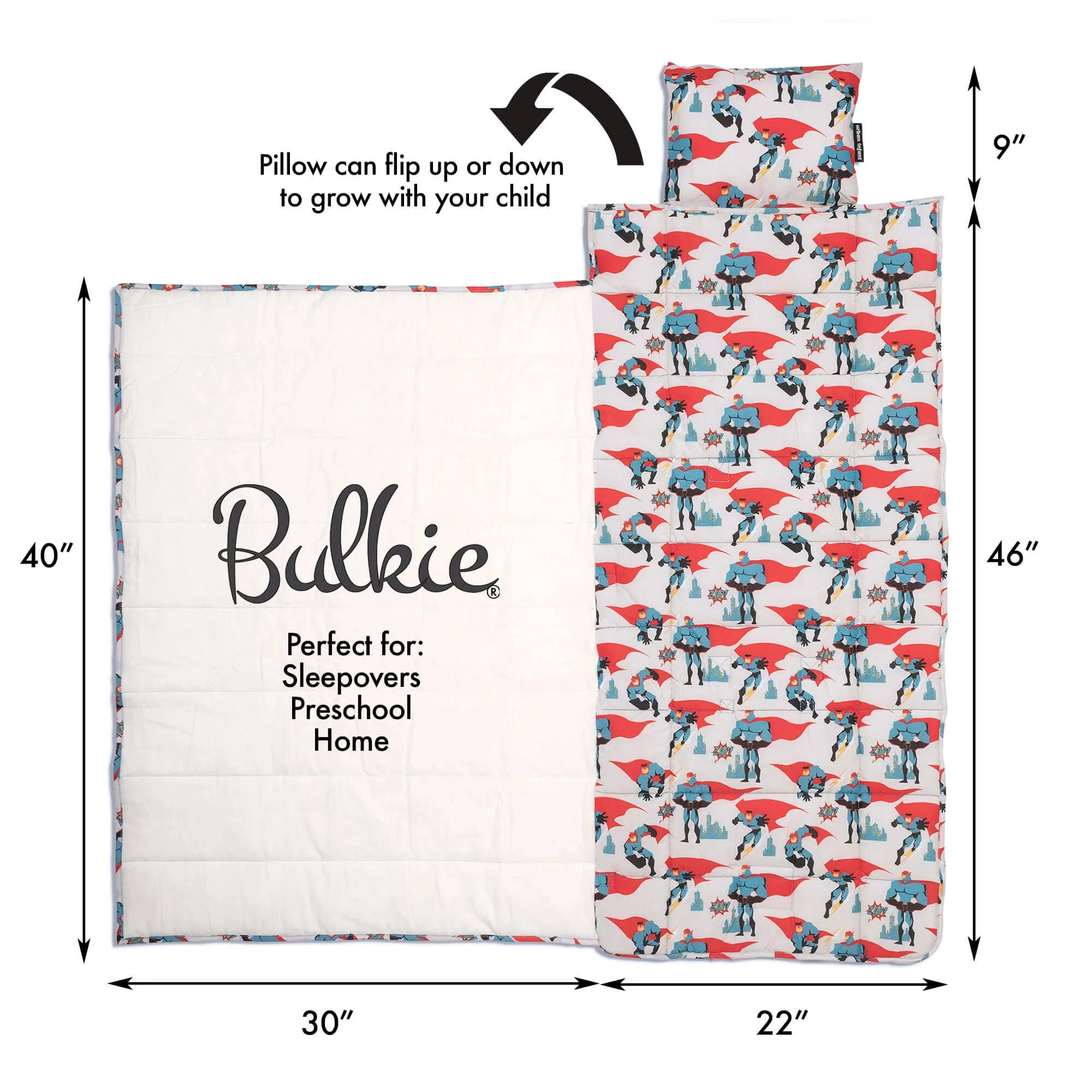 Kids Toddler Nap Mat Sleep Mat - Urban Dude Bulkie™